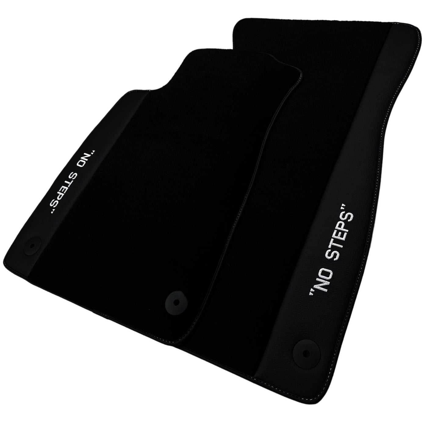 Black Floor Mats for Audi A3 - 3-door Hatchback (2000-2003) | No Steps - AutoWin