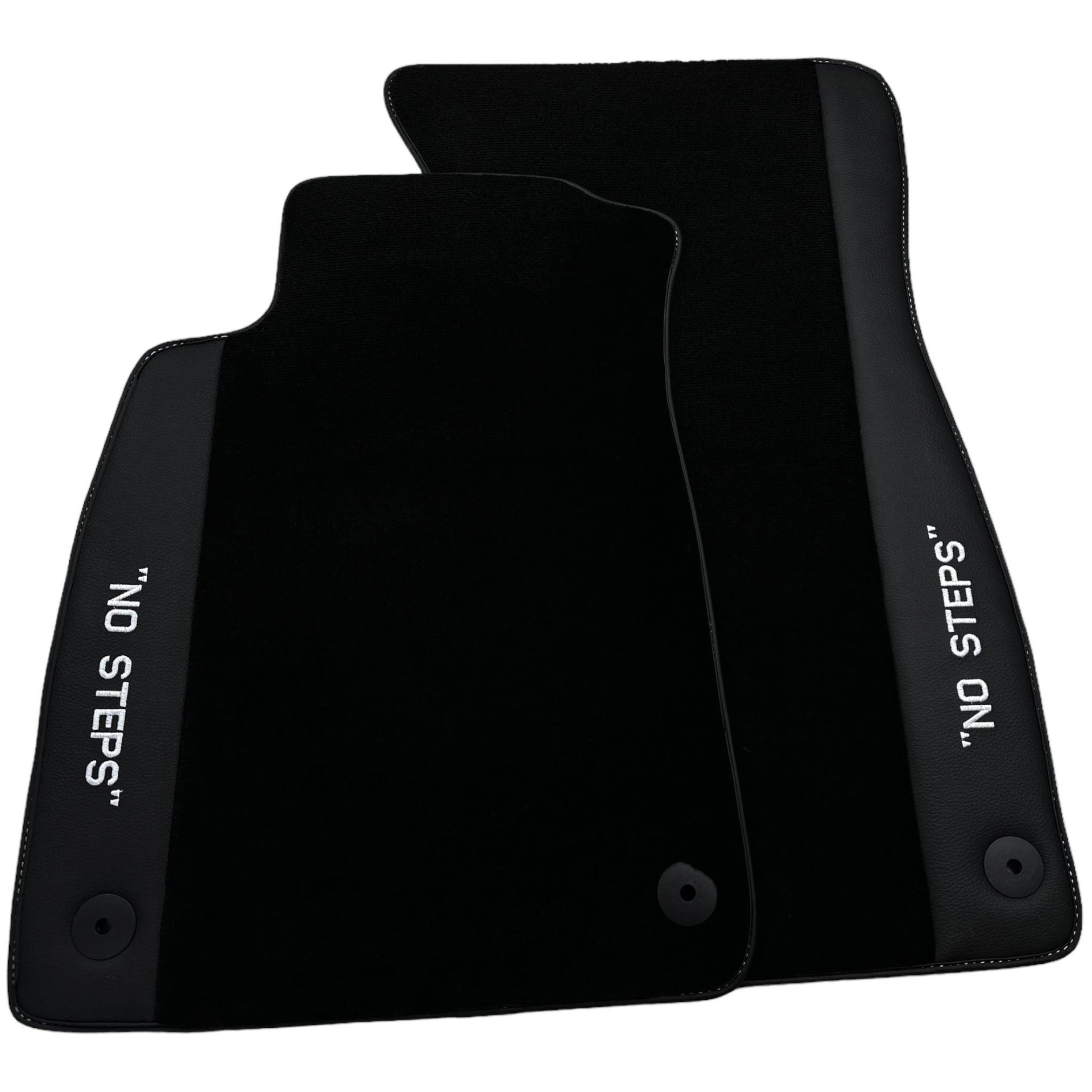 Black Floor Mats for Audi A3 - 3-door Hatchback (2003-2012) | No Steps - AutoWin