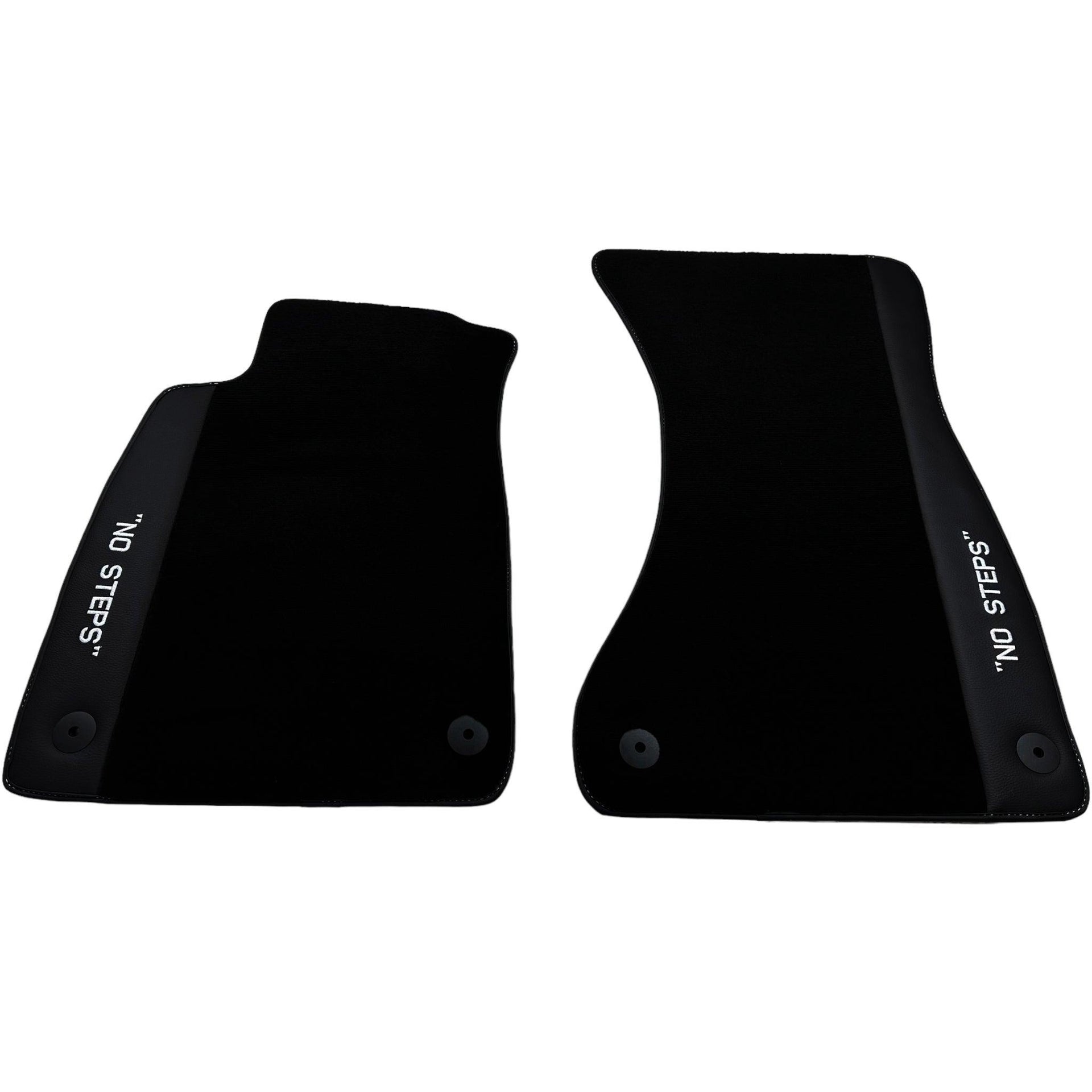 Black Floor Mats for Audi A3 - 3-door Hatchback (2003-2012) | No Steps - AutoWin