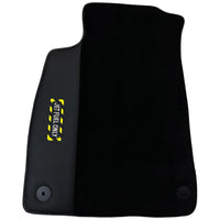 Black Floor Mats for Audi A3 - 5-door Hatchback (2000-2003) | Fighter Jet Edition - AutoWin