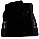 Black Floor Mats for Audi A3 - 5-door Sedan (MHEV) Mild Hybrid Electric Vehicle (2021 - 2024) | No Steps - AutoWin