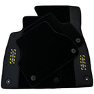 Black Floor Mats for Audi A3 - 5-door Sportback (2021 - 2024) | Fighter Jet Edition - AutoWin