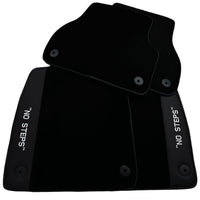 Black Floor Mats for Audi A4 - B5 Sedan (1995 - 1999) | No Steps - AutoWin