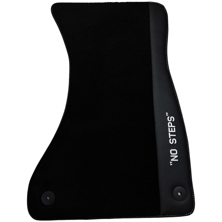 Black Floor Mats for Audi A4 - B8 Avant (2008-2015) | No Steps - AutoWin
