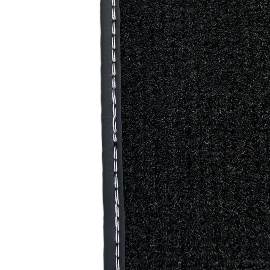 Black Floor Mats For Bentley Flying Spur (2013-2019) with Leather - AutoWin
