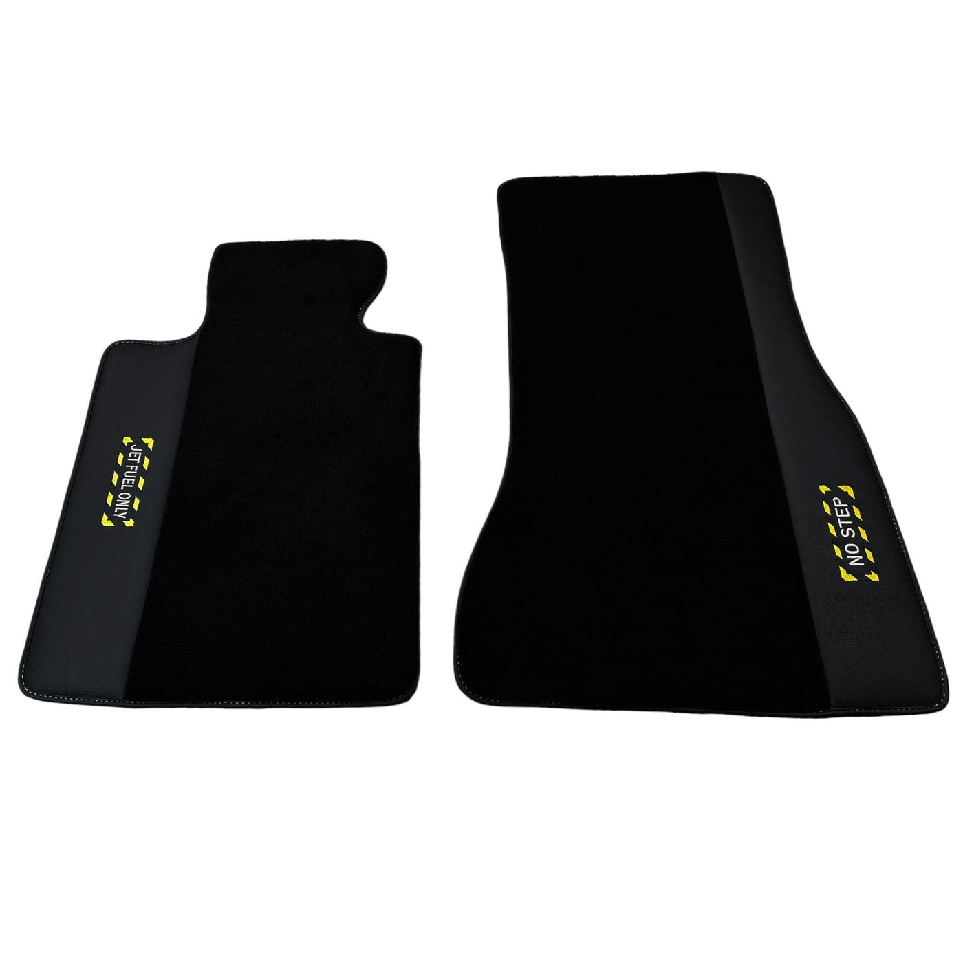 Black Floor Mats For BMW 5 Series E39 | Fighter Jet Edition - AutoWin