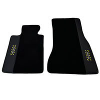 Black Floor Mats For BMW 5 Series E39 | Fighter Jet Edition - AutoWin