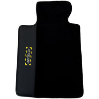 Black Floor Mats For BMW 5 Series E39 | Fighter Jet Edition - AutoWin