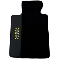 Black Floor Mats For BMW 5 Series F07 Gt | Fighter Jet Edition - AutoWin