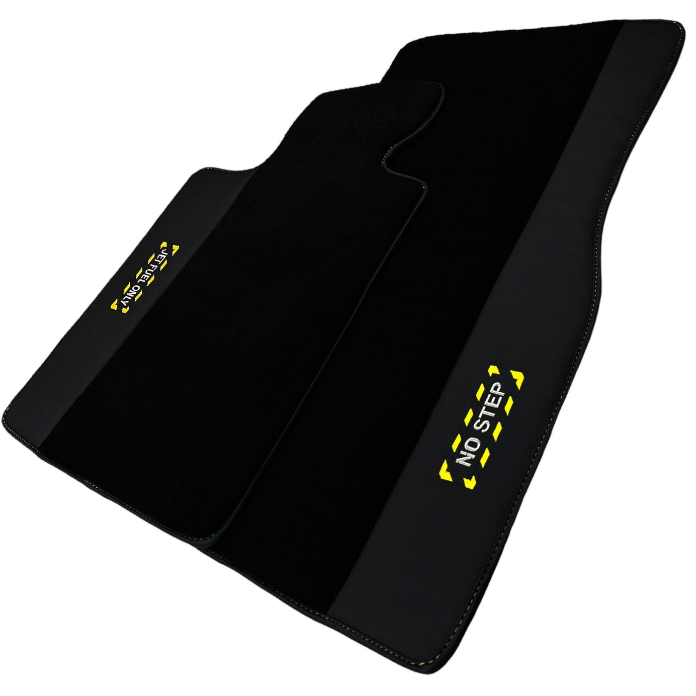 Black Floor Mats For BMW 7 Series E65 | Fighter Jet Edition AutoWin Brand - AutoWin