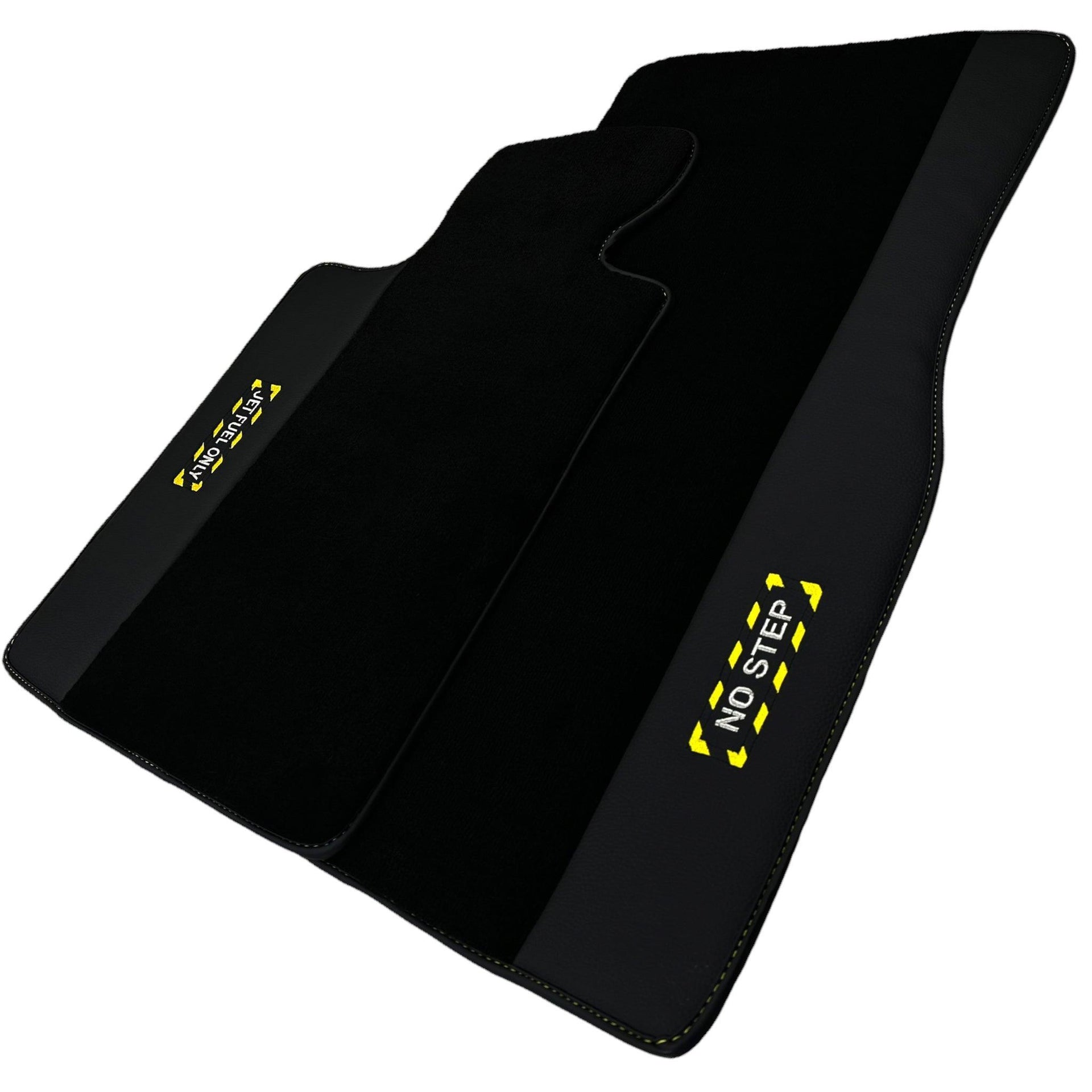 Black Floor Mats For BMW M3 F80 Series | Fighter Jet Edition AutoWin Brand - AutoWin