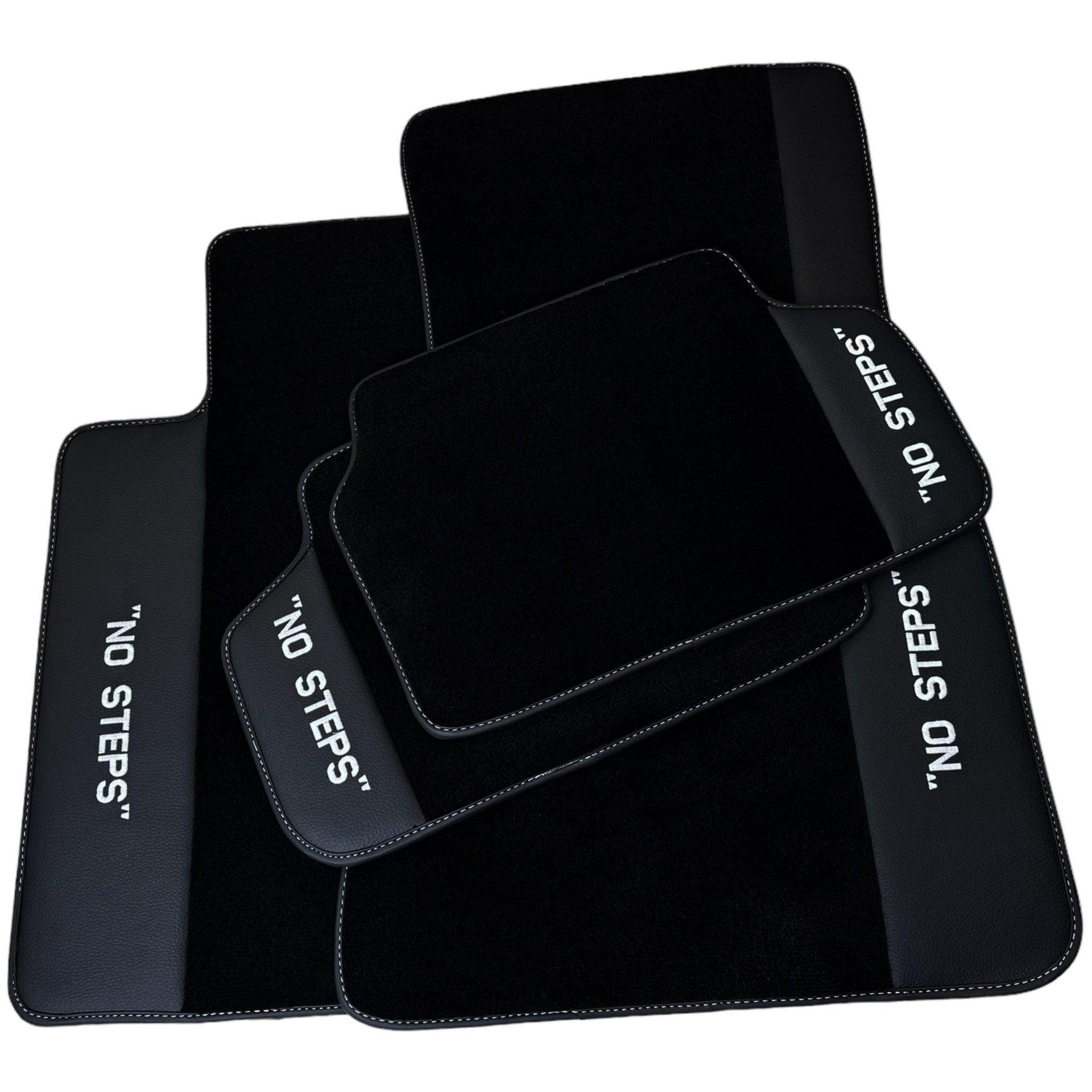 Black Floor Mats For BMW X5 Series G05 No Steps Edition - AutoWin