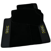 Black Floor Mats for BMW iX (2022-2024) | Fighter Jet Edition - AutoWin