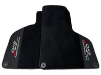 Lamborghini Huracan EVO (2014-2023): Black Leather Floor Mats