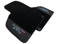Black Leather Floor Mats for Lamborghini Huracan STO - USA | FedEx Express