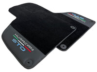 Black Leather Floor Mats for Lamborghini Huracan STO - USA | FedEx Express