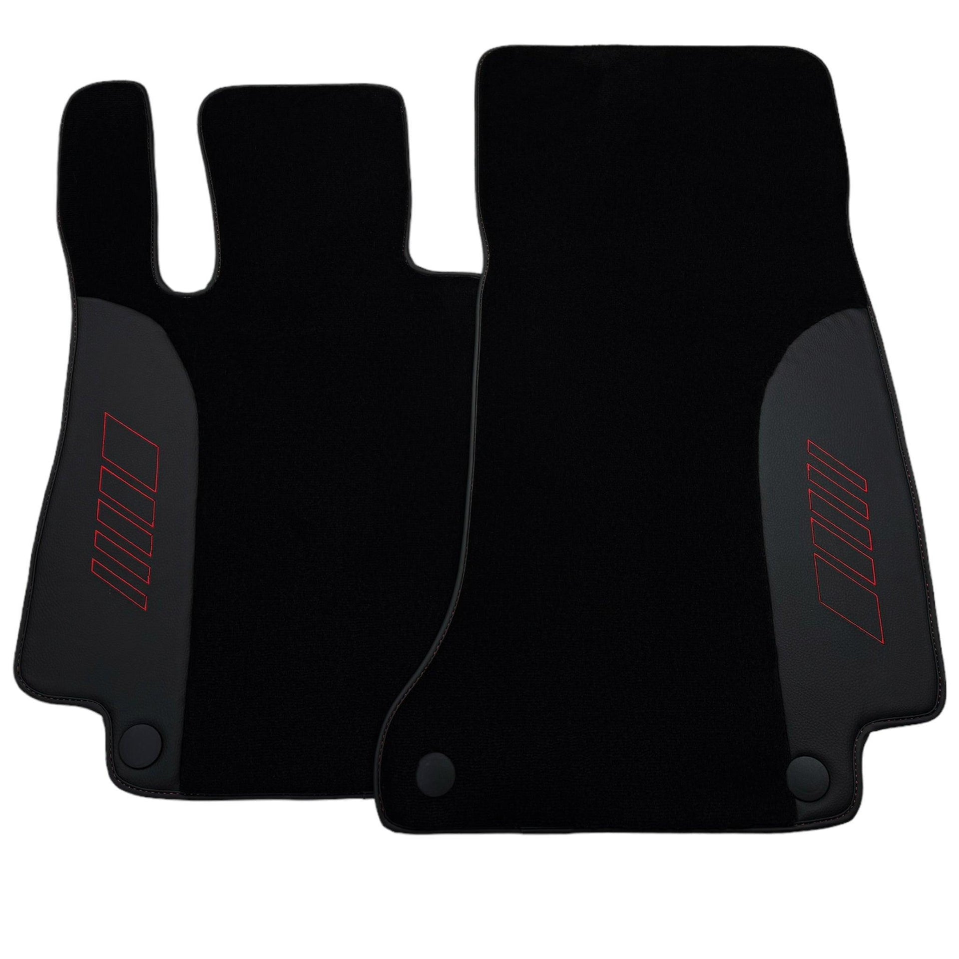 Black Floor Mats For Mercedes Benz A-Class W177 Hatchback (2018-2023) | AutoWin Edition - AutoWin