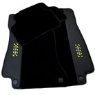 Black Floor Mats For Mercedes Benz C-Class S202 Estate (1996-2000) | Fighter Jet Edition - AutoWin