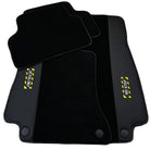 Black Floor Mats For Mercedes Benz C-Class S202 Estate (1996-2000) | Fighter Jet Edition - AutoWin