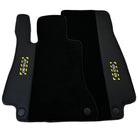 Black Floor Mats For Mercedes Benz C-Class S202 Estate (1996-2000) | Fighter Jet Edition - AutoWin