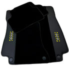 Black Floor Mats For Mercedes Benz EQA-Class H243 (2021-2023) | Fighter Jet Edition - AutoWin