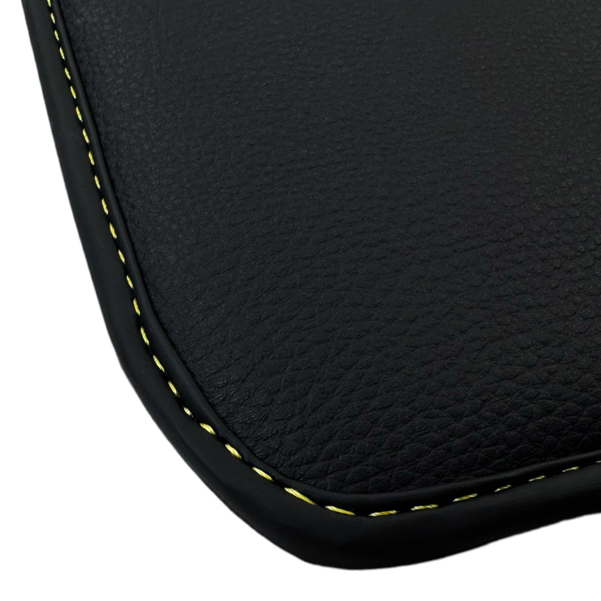 Black Floor Mats For Mercedes Benz S-Class C126 Coupe (1981-1991) | Fighter Jet Edition - AutoWin