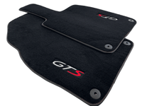 Black Floor Mats for Porsche 718 Boxster (2016-2023) - AutoWin
