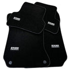 Black Luxury Floor Mats For Mercedes Benz E-Class A207 Convertible Facelift (2013-2017) | ER56 Design - AutoWin