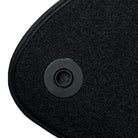 Black Luxury Floor Mats For Mercedes Benz E-Class A207 Convertible Facelift (2013-2017) | ER56 Design - AutoWin