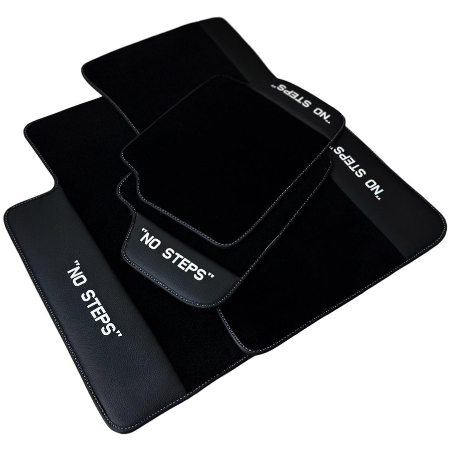 Black Mats For BMW 4 Series G23 Convertible No Steps Edition - AutoWin