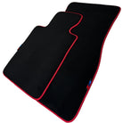 Black Mats For BMW 4 Series G23 Convertible | Red Trim - AutoWin