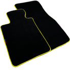 Black Mats For BMW 4 Series G26 Gran Coupe | Yellow Trim - AutoWin