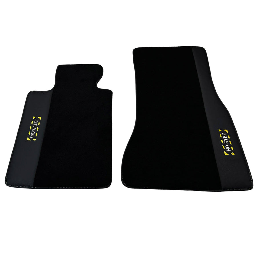 Black Mats For BMW 6 Series E24 Coupe | Fighter Jet Edition - AutoWin