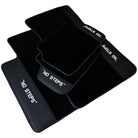 Black Mats For BMW M3 E46 No Steps Edition - AutoWin