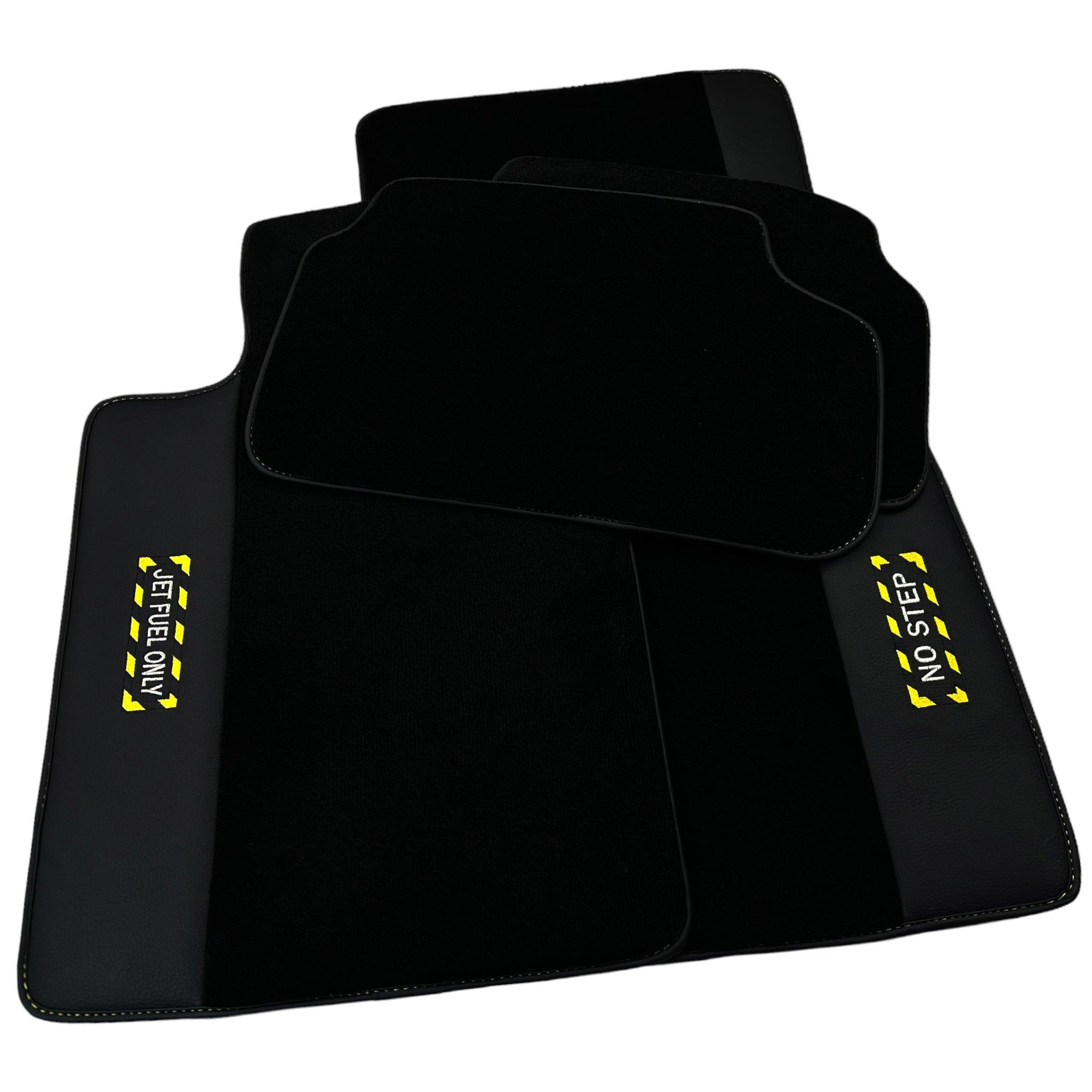 Black Mats For BMW M3 E46 | Fighter Jet Edition - AutoWin