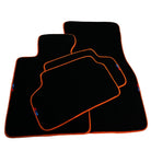 Black Mats For BMW M5 E39 | Orange Trim - AutoWin