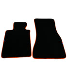 Black Mats For BMW M5 E39 | Orange Trim - AutoWin