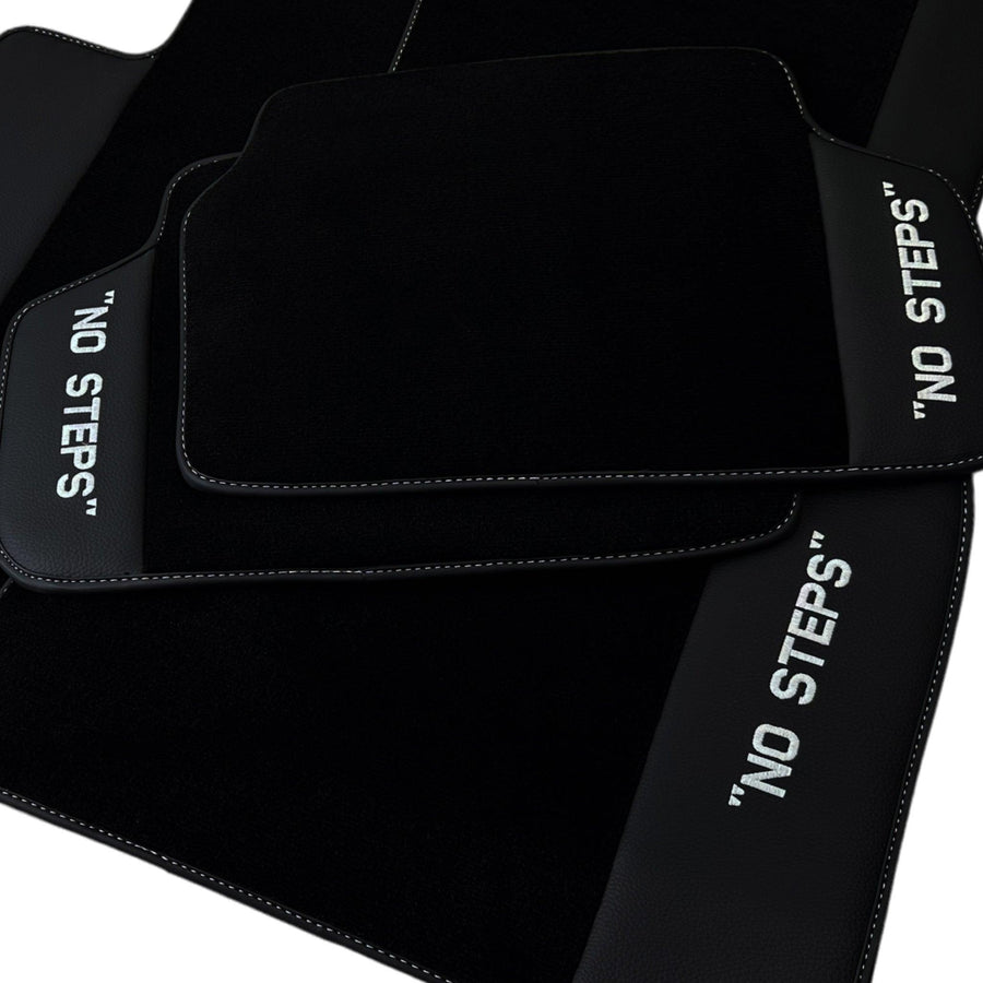 Black Mats For BMW X5M F85 SUV No Steps Edition - AutoWin