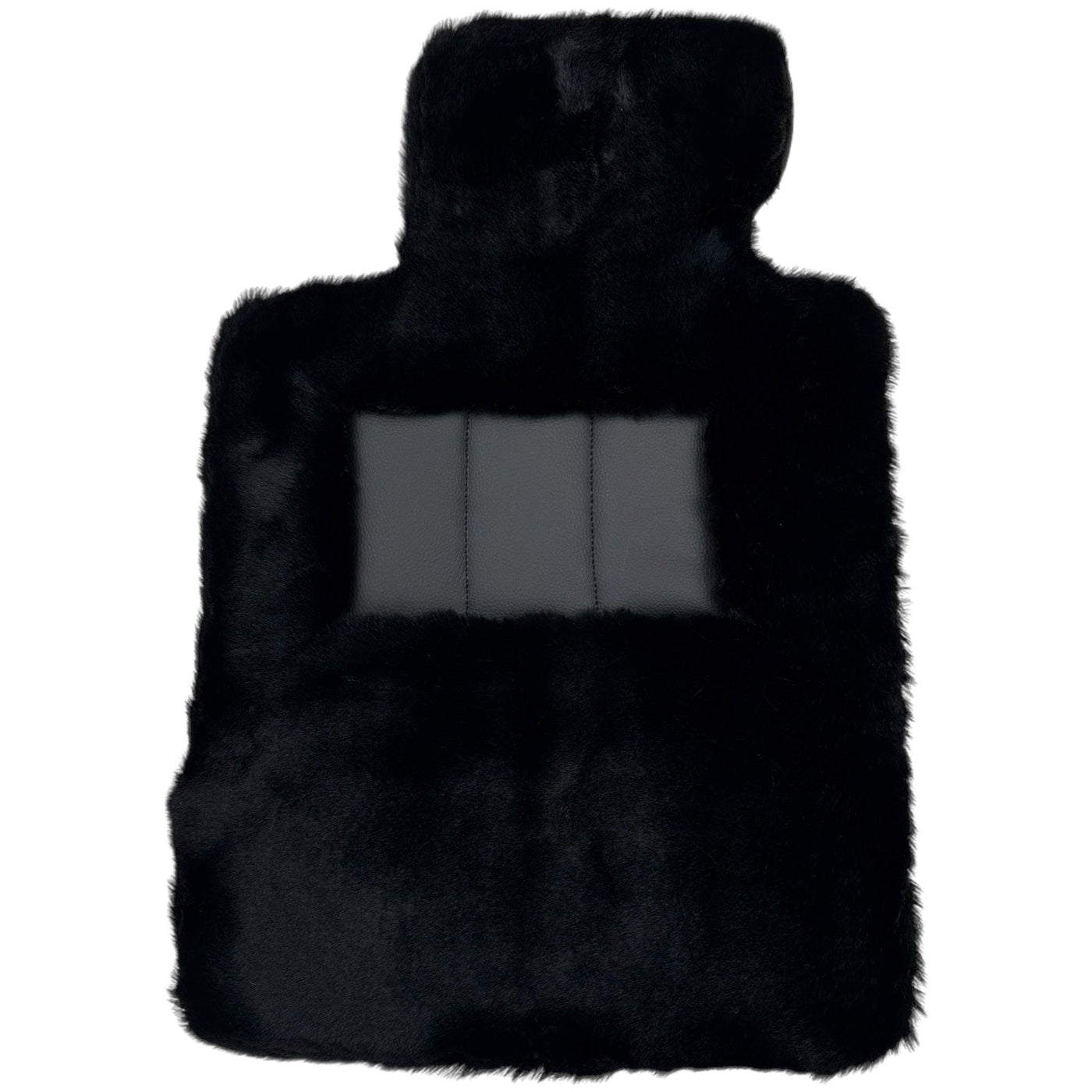 Black Sheepskin Floor Floor Mats For BMW X7 Series G07 - AutoWin