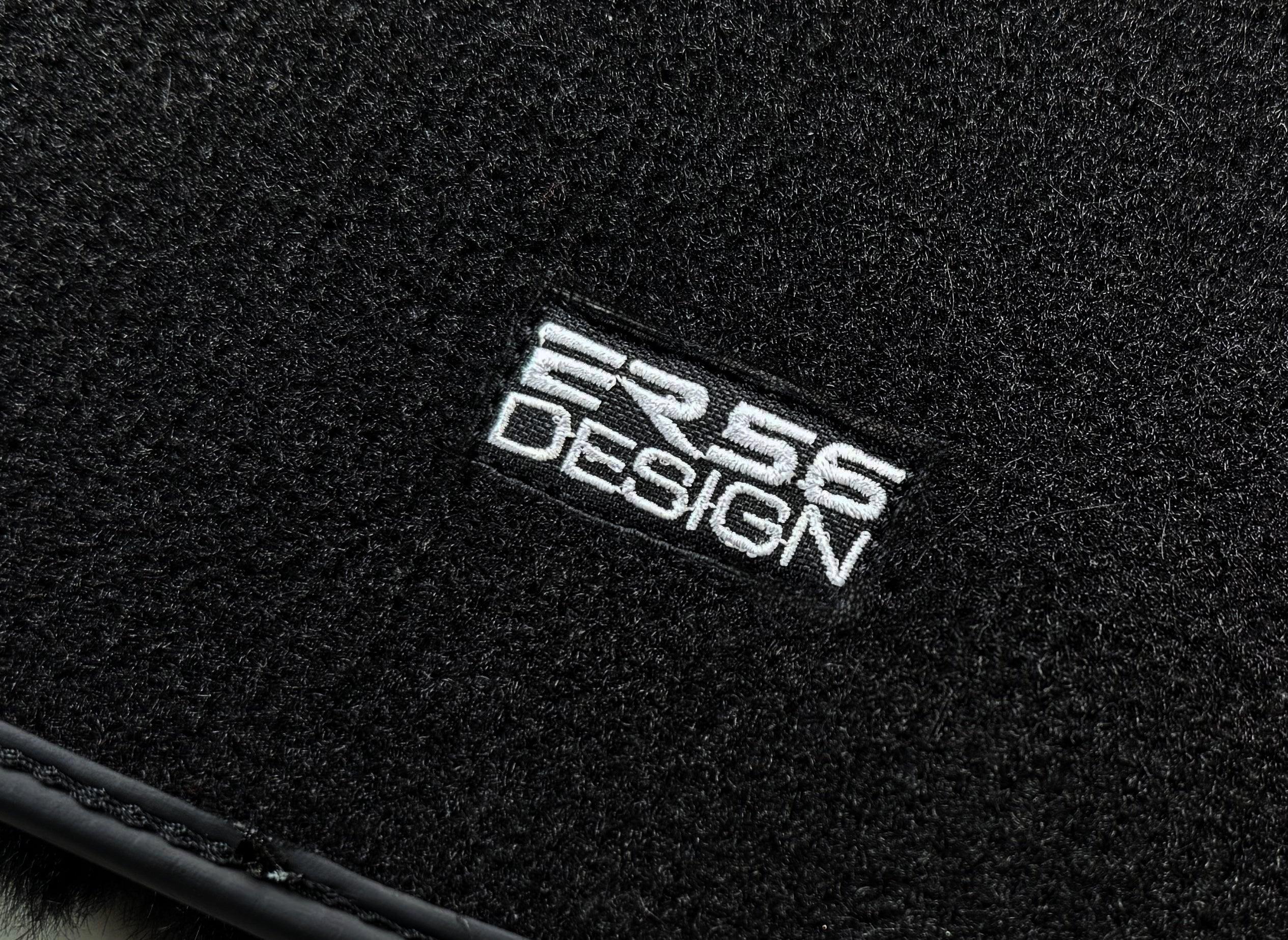 Black Sheepskin Floor Mats For BMW M3 E46 No Steps Edition - AutoWin