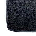 Black Sheepskin Floor Mats For BMW M3 E46 No Steps Edition - AutoWin