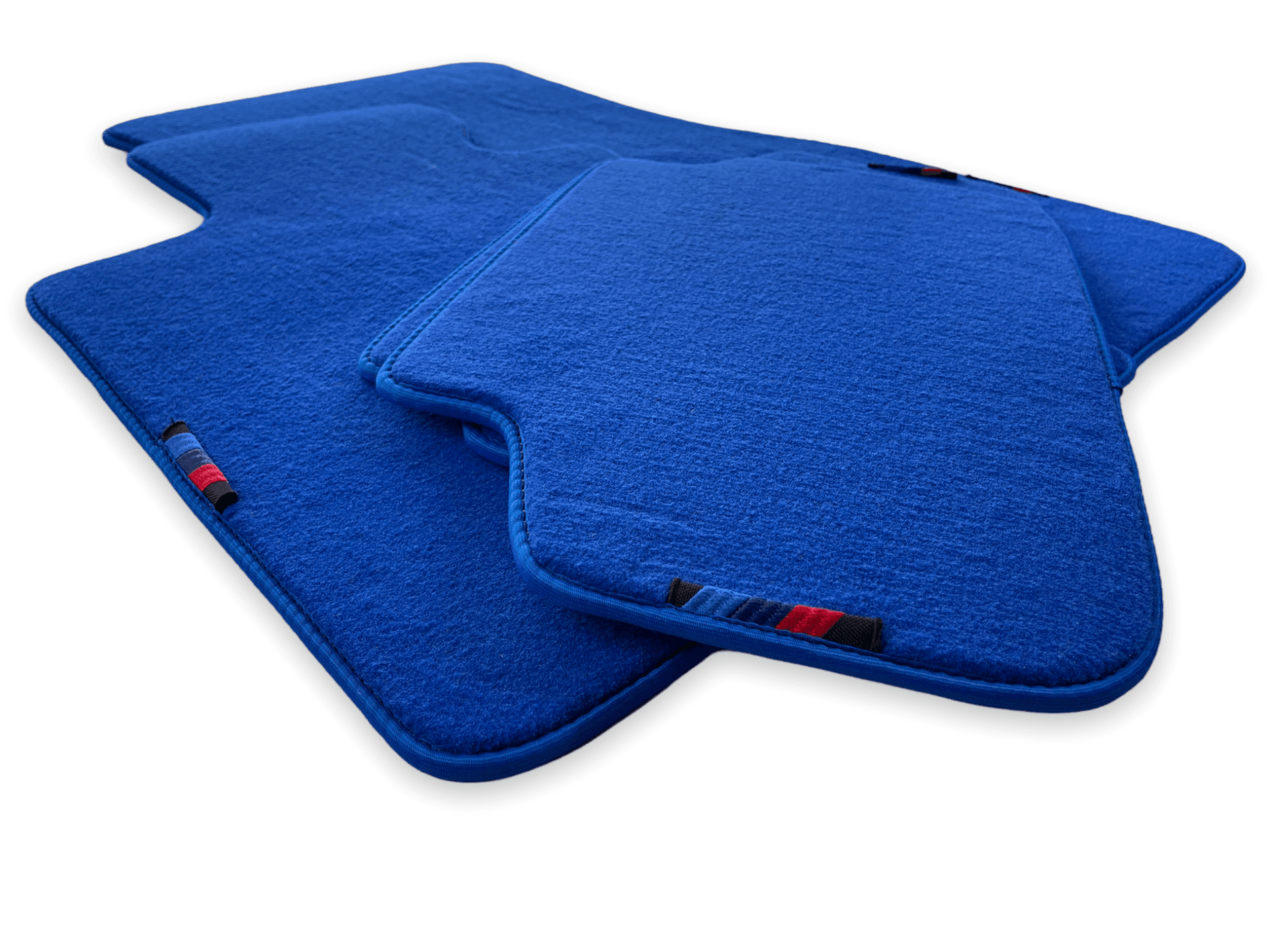 Blue Floor Mats For BMW 5 Series G30 With M Package - AutoWin