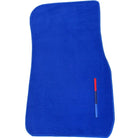 Blue Floor Mats For BMW 7 Series F02 With M Package - AutoWin