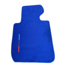 Blue Floor Mats For BMW 7 Series F02 With M Package - AutoWin