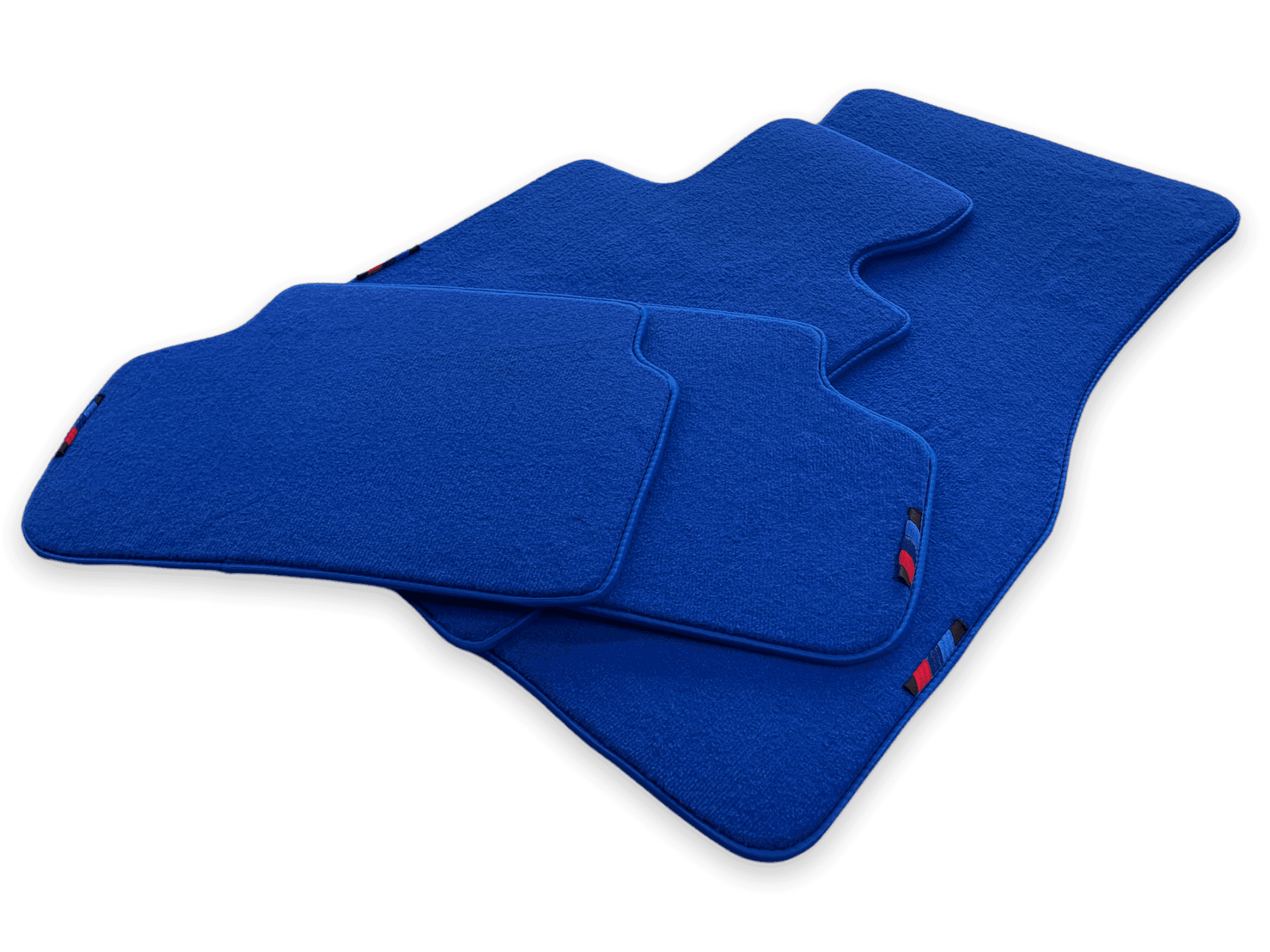 Blue Floor Mats for BMW iX (2022-2024) with M Package - AutoWin