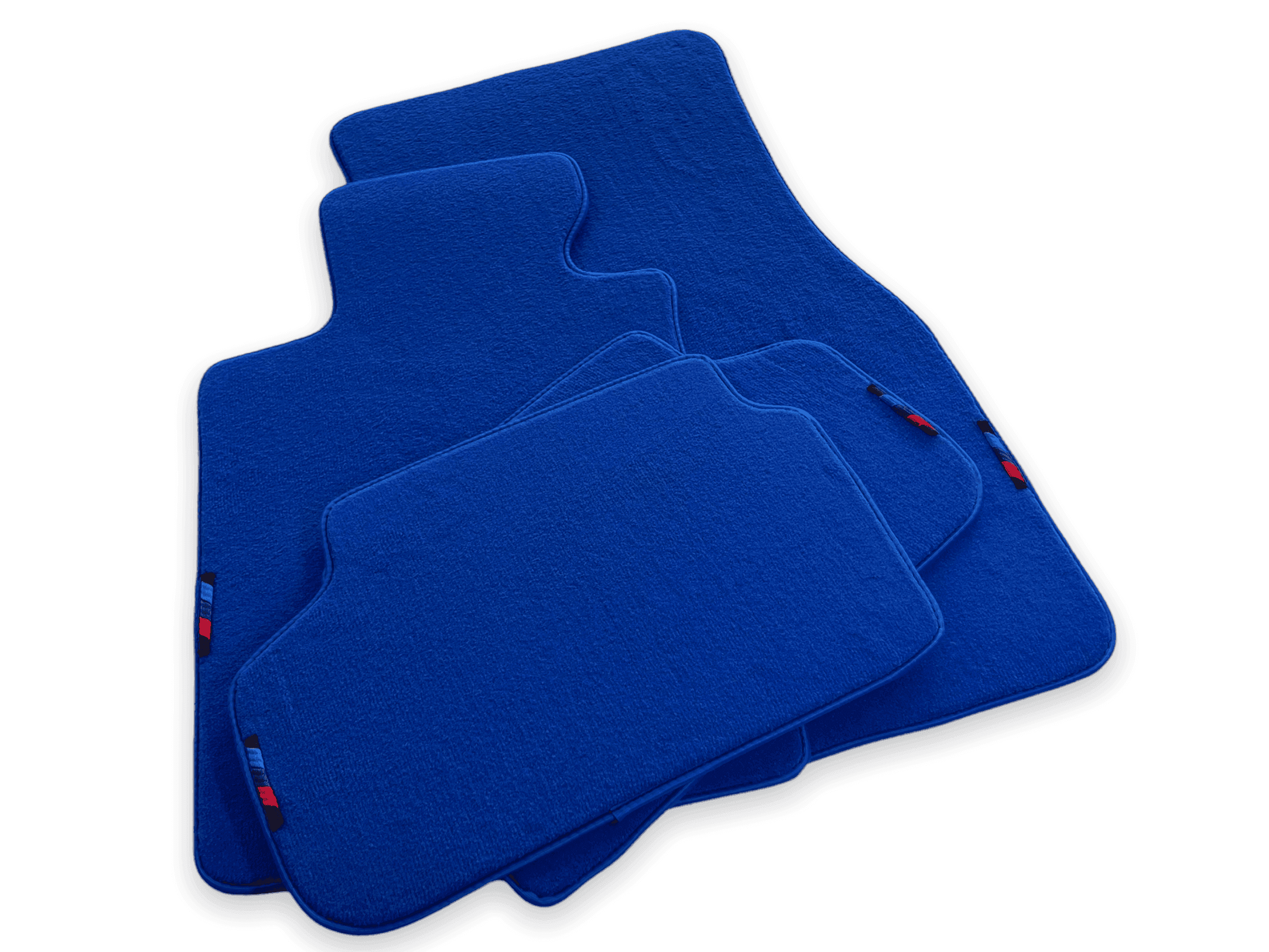 Blue Floor Mats for BMW iX (2022-2024) with M Package - AutoWin