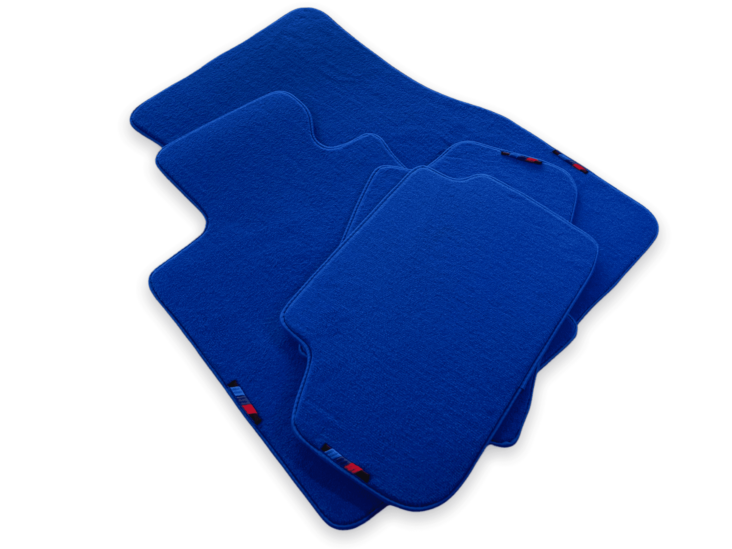 Blue Floor Mats for BMW iX (2022-2024) with M Package - AutoWin