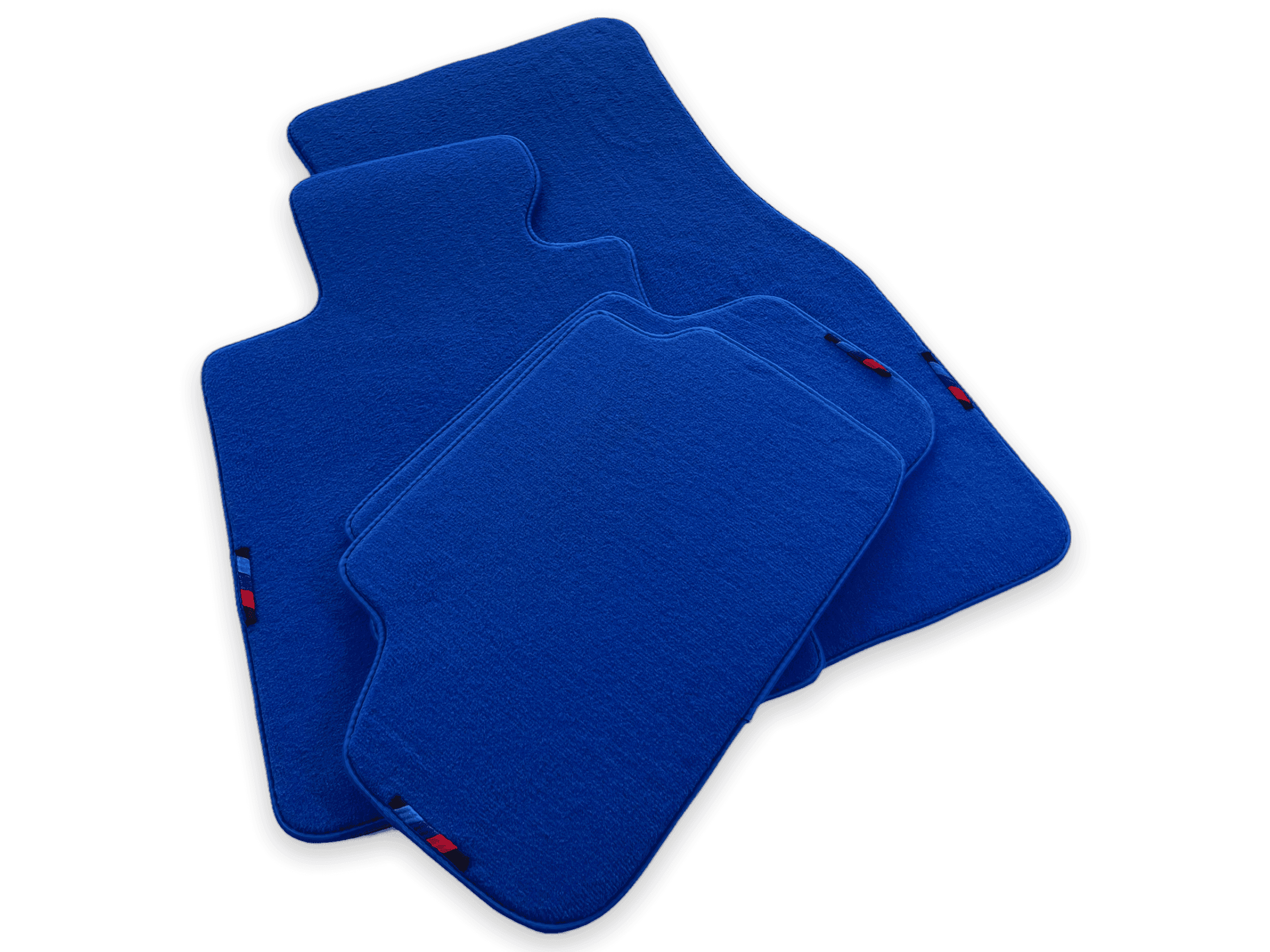 Blue Floor Mats for BMW iX (2022-2024) with M Package - AutoWin