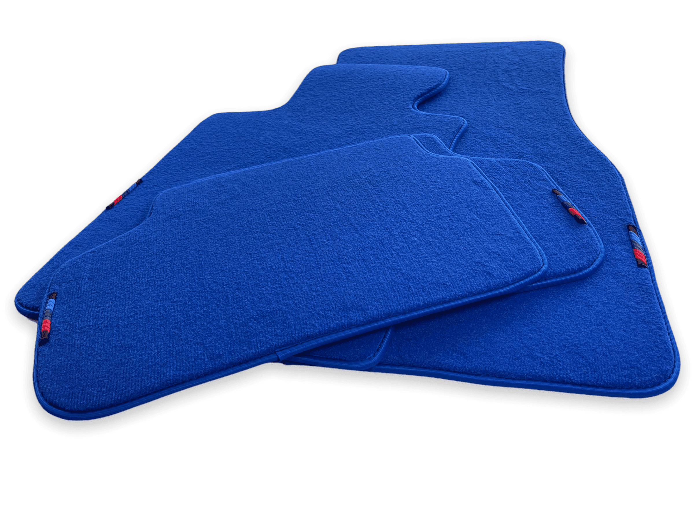 Blue Floor Mats for BMW iX (2022-2024) with M Package - AutoWin