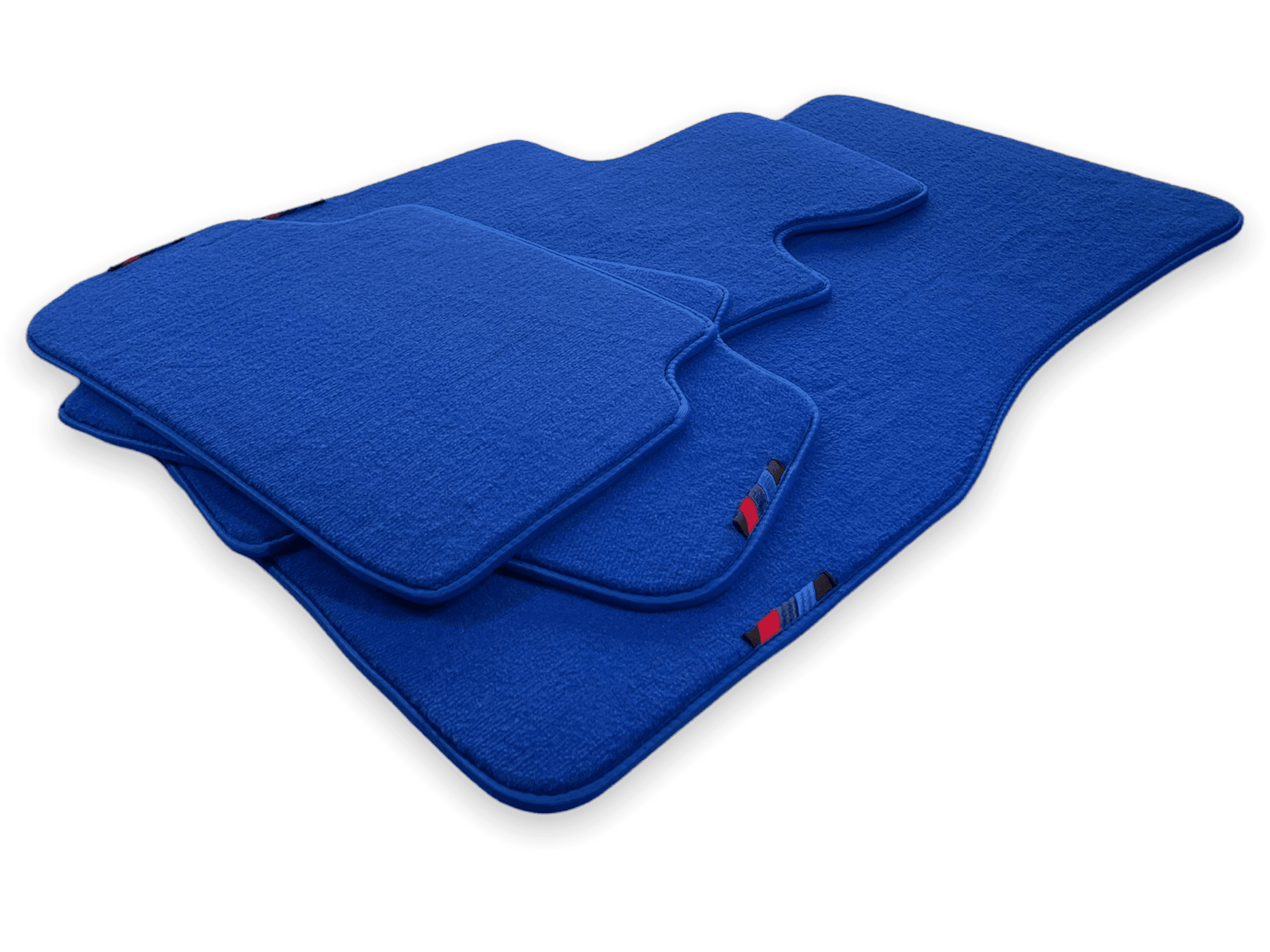 Blue Floor Mats for BMW iX (2022-2024) with M Package - AutoWin
